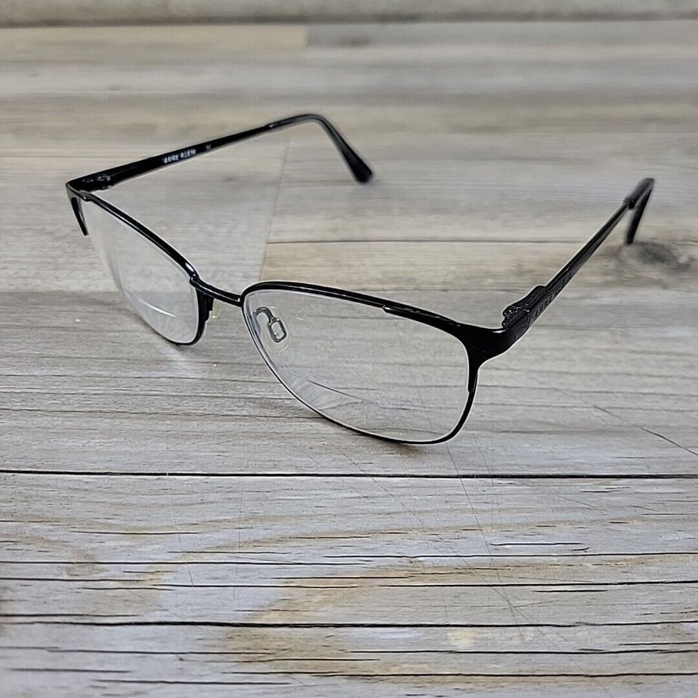 Anne Klein AK5053 001 Eyeglasses Black Metal‎ Square   54-15 135 Frames Only